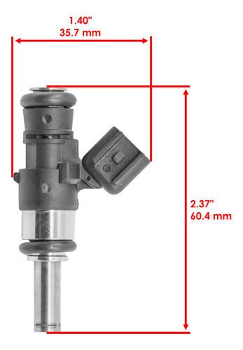 Caltric 2521387 Throttle Body Fuel Injector For Polaris Cch