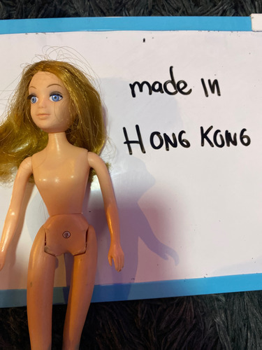Mini Lote De Muñecas Tipo Barbie Vintage (ver Fotos) (Usado)