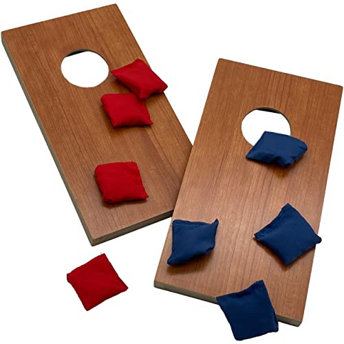 Súper Divertido Mini Niños Juego Portátil Cornhole. Phztt