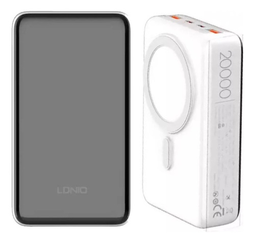 Power Bank Inalámbrico Magnético De 22.5 W + 20000 Mah