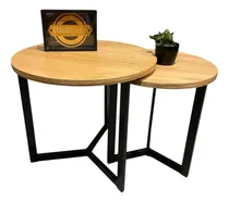 Comprar Set De 2 Mesas Ratonas-40-50 Cm-stock Inmediato