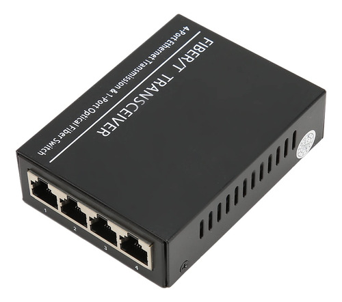 Convertidor Medio Fibra Transceptor Sc Unico Modo Ethernet 1