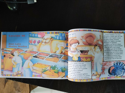 Libro Español Lecturas Segundo Grado Tamaño Media Carta