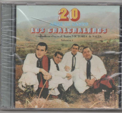 Los Chalchaleros 20 Años De Canto Vol. 1 Cd Original Qqb. Mz