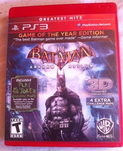 Batman Arkham Asylum Ps3