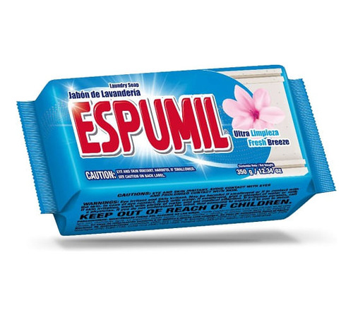 Jabón Espumil Ultra Limpieza De 350 Gr, Caja Con 60 Piezas