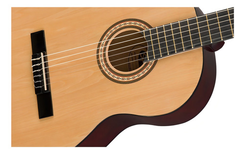 Guitarra acústica de cordas de nylon Fender Squier Sa-150n