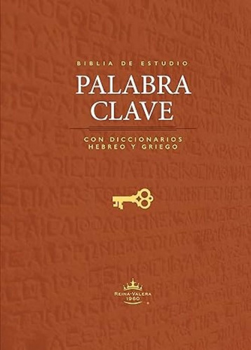 Biblia De Estudio Palabra Clave Con Strong Griego Y Hebreo