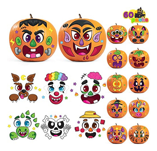 Joyin 60 Piezas Halloween Pumpkin Decoración 2jssc