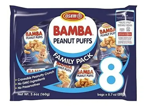 Osem Bamba Maní Snacks Para Bebés - All Natural Bebé De Caca