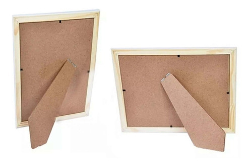 Kit 8 Porta Retrato Molduras 20x25 Dourado Liso