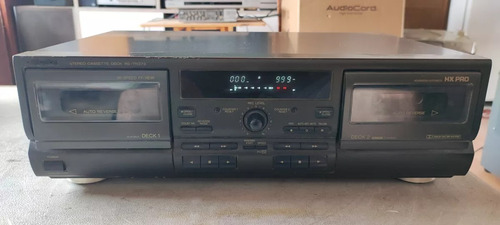 Deck Casetera Doble Technics Rs-tr373 Enciende! P/reparar! (Usado)