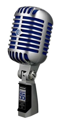 Micrófono Clásico Para Voces Shure Super 55 Color Negro