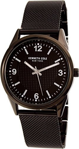 Kenneth Cole New York Reloj De Acero Inoxidable Negro 100307
