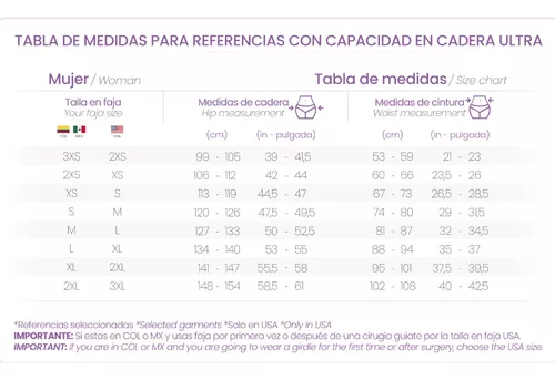 F-00489- Faja tipo reloj de arena con capacidad ULTRA en cadera – FAJAS MYD