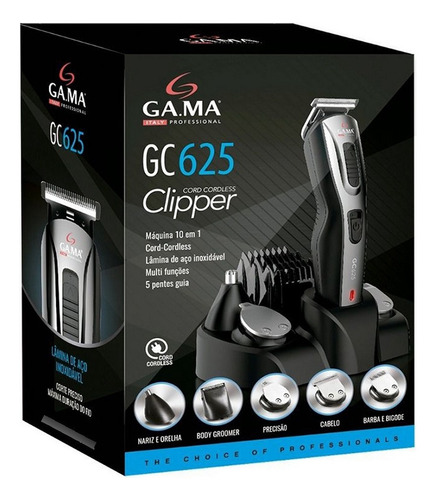 Maquina Cortar Pelo Y Barba Gama Gc625 Cortadora Inalambrica