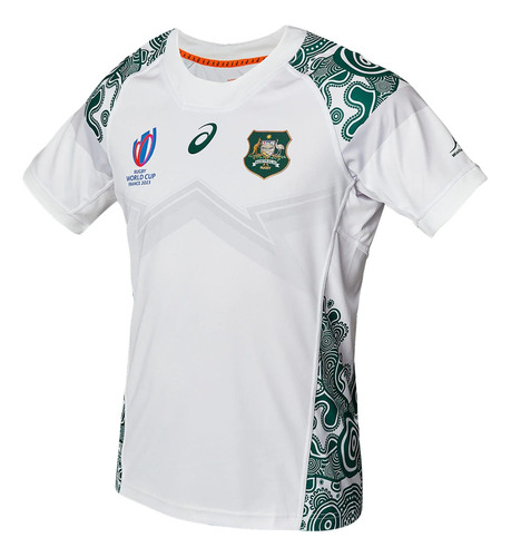 Camiseta Rugby Australia Wallabies Away Asics Mundial 2023