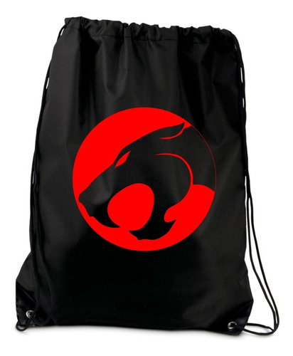 Tula Deportiva Thundercats Maleta Bolsa Gym Color Negro