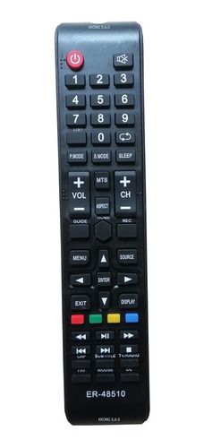 Control Remoto Para Tv Jlc Caixun Er-48510 + Forro + Pilas
