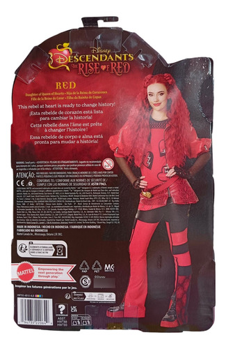 Disney Descendientes: Red, Hija De La Reina De Corazones
