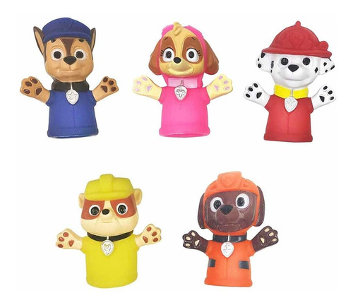 Marionetas Para Dedos Paw Patrol 5 Piezas Nickelodeon