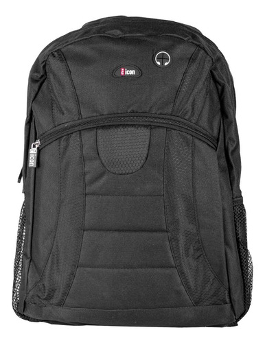 Backpack Portalaptop Mochila Icon Color Negro