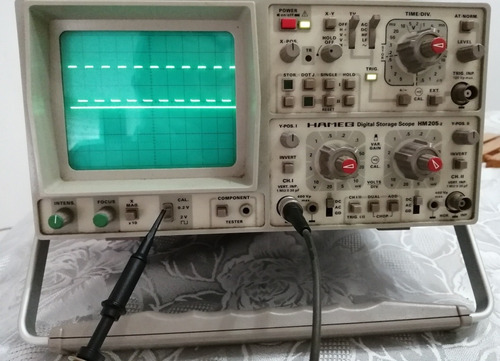 Osciloscopio Hameg 205-2. Doble Canal + Z, 20 Mhz