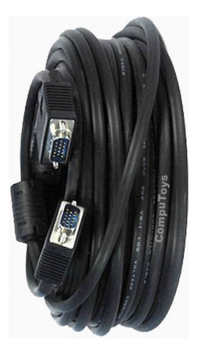 Zvga20 Cable Vga Machos Blindado 20 M Computoys