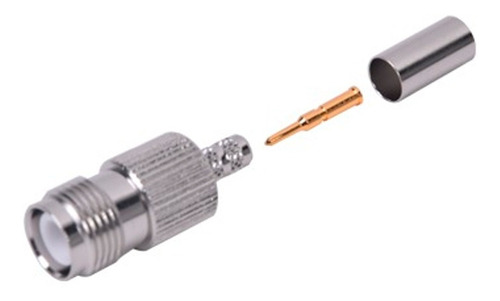 Conector Tnc Hembra Inverso Para Cable Rg-142/u.