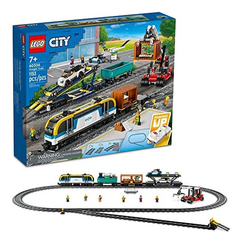 Lego City Freight Train Set, 60336 Tren A Control Remoto