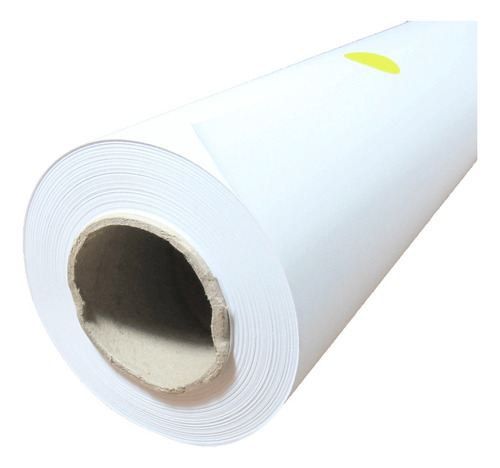 Papel Sulfite Para Plotter 56g Bobina 914mmx70m Tubo 2 