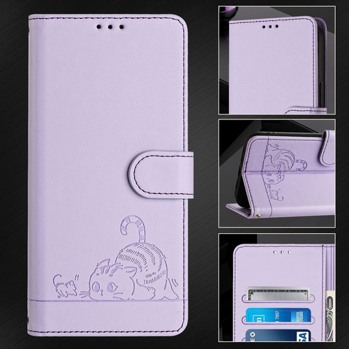 Bonita Funda De Piel De Gato Para La Serie Infinix Hot 30, 6 Colores, Cartera, Cierre Magnético, Bonita Para Mujer, A Prueba De Golpes