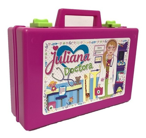 Valija Juliana Doctora Grande Con Luz Art D013 Loonytoys