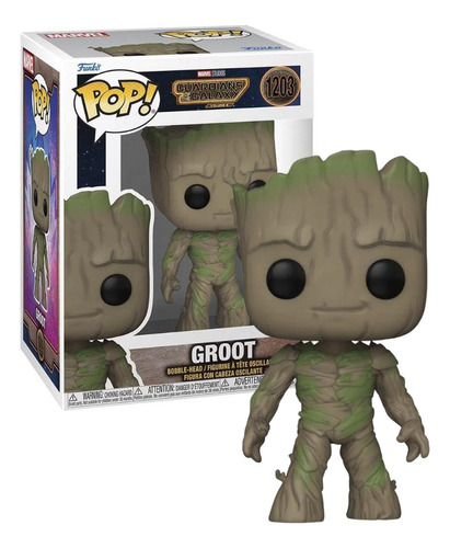 Boneco Funko Pop Groot 1203 Guardiões Da Galáxia Vol 3