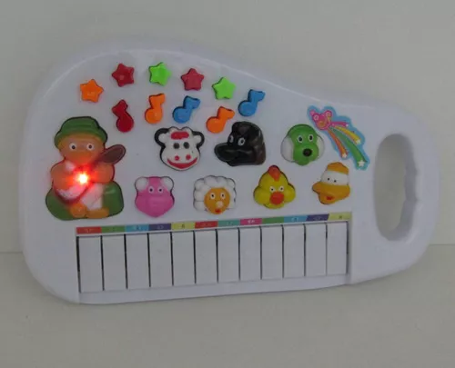 TECLADO PIANO INFANTIL COM SONS DA FAZENDA 