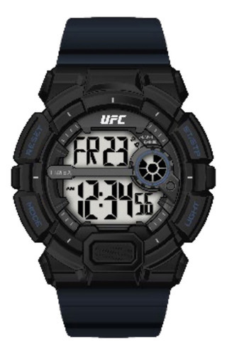 Reloj Timex Ufc Striker Modelo: Tw5m53500 Color de la correa Azul Color del fondo Digital