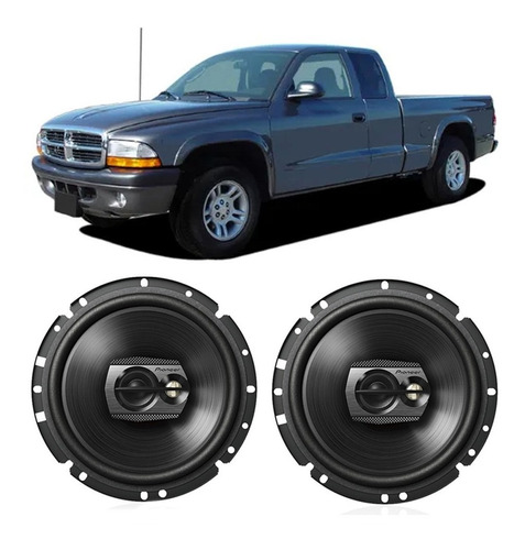 Kit Alto Falante Dodge Dakota 1997 A 2001 Pioneer 100w