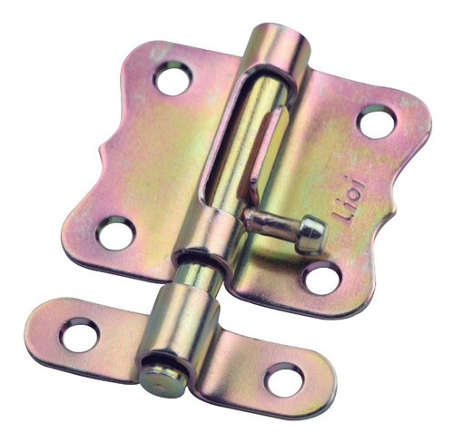 Picaporte Base Ancha 1076 2 Zincado Lioi
