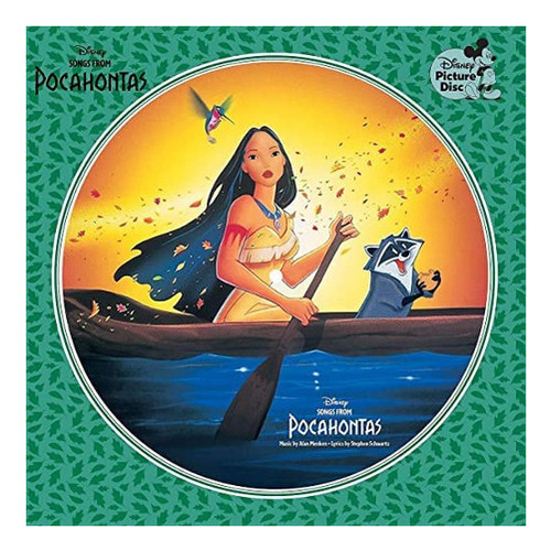 Vinilo: Canciones De Pocahontas [disco Con Imágenes