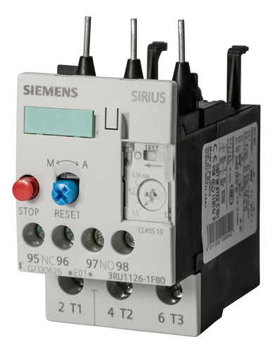 Rele Termico 3,5-5a Siemens 3ru1126-1fb0