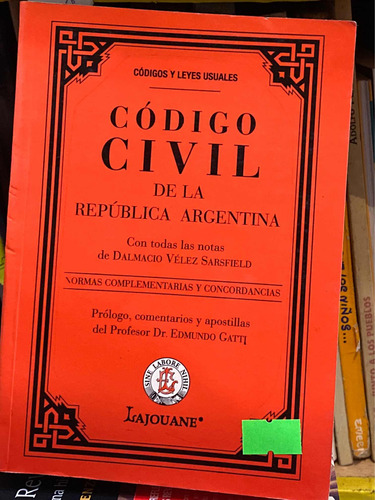 Código Civil De La República Argentina