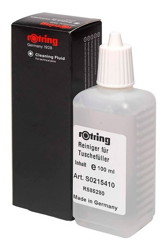 Limpiador De Lápices Técnicos 100 Ml Rotring Cleaning Fluid