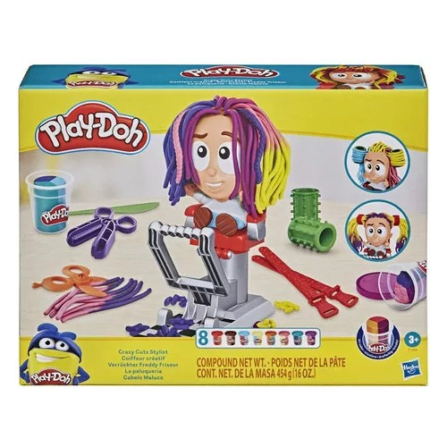 Set De Masas Hasbro Play-doh La Peluquería Diversión