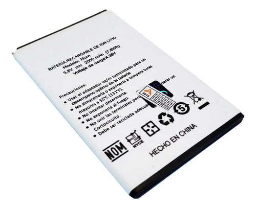 Pila Bateria Ion Litio 2000 Mah Para Lanix Ilium X520 E/g