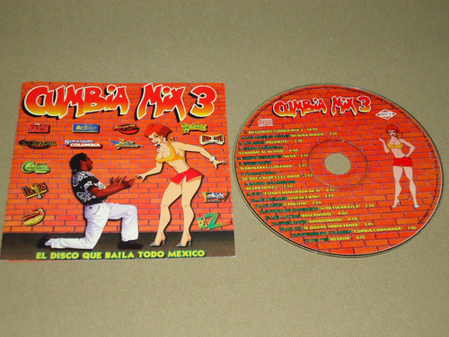 Cumbia Mix 3 Max Music 97 Cd Askis Efren Llayras Cervantes (Usado)