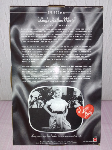Babrie I Love Lucy Lucy's Italian Movie Episodio 150 (Usado)