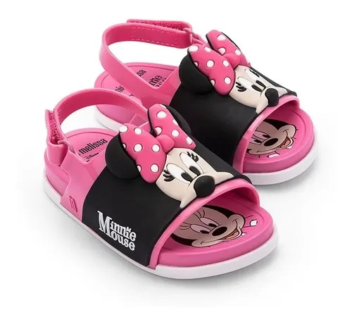 Mini Melissa Beach Slide Minnie Parcelamento sem juros