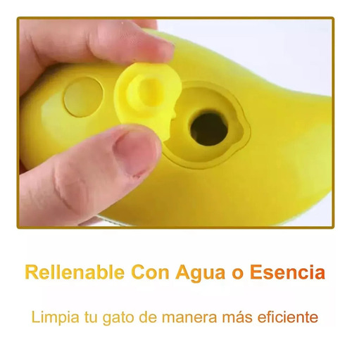 J 2 Cepillos De Vapor Autolimpiantes 3 En 1, Color Amarillo