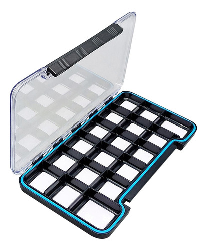 Caja Organizadora Impermeable Para Moscas, Caja 18 Rejillas