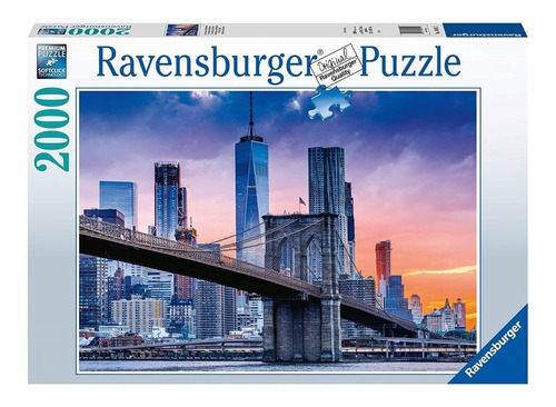 Rompecabezas 2000 Piezas Ravensburger - Skyline Nueva York